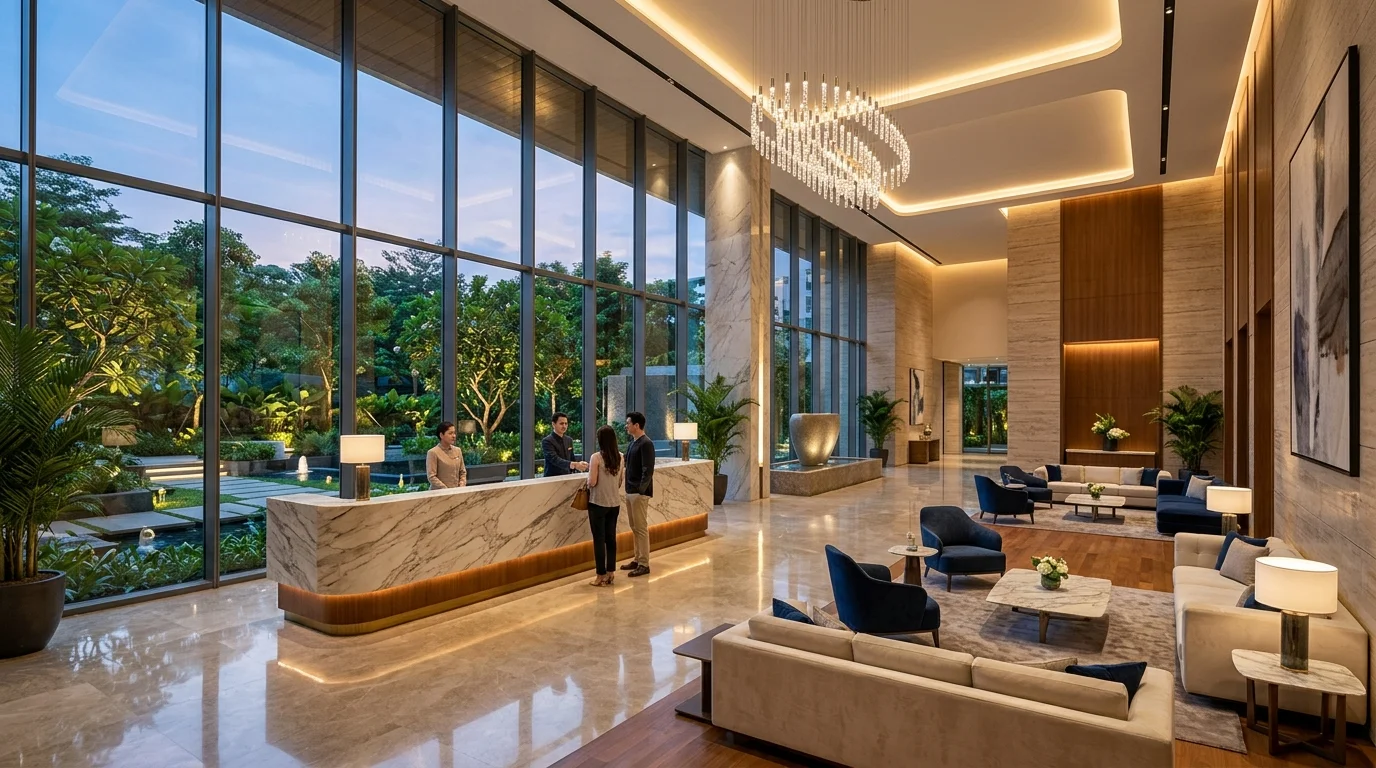 Ce La Vie Ground Floor Lobby